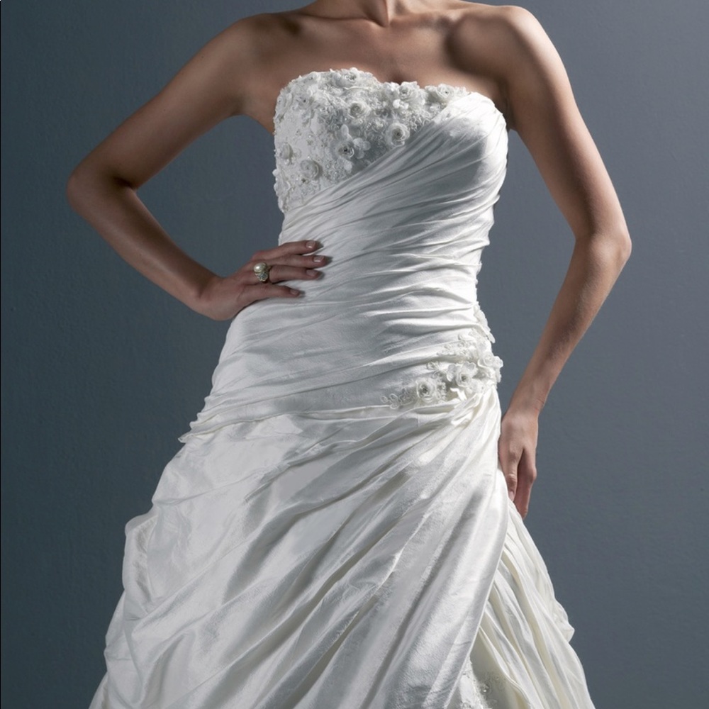 Justin Alexander #8473 Off White - Picture 2 of 4